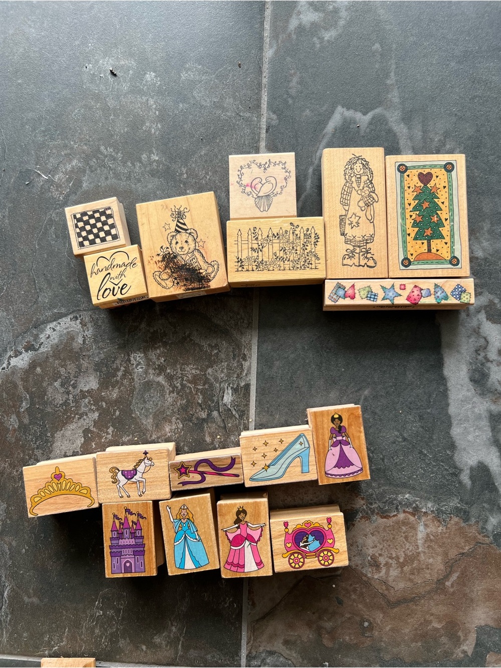 Rubber stamp craft collection 90’s and early 2000’s stamp lot - Picture 6 of 6